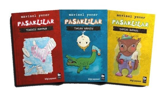 Pasaklılar Serisi Seti - 3 Kitap Takım Mavisel Yener Bilgi Yayınevi