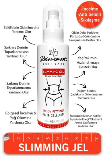Rosawomans Sıkılaştırıcı Selülit Jeli 150 ml
