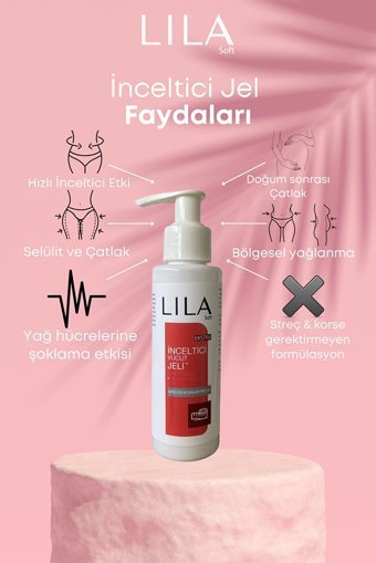 Lila Soft Sıkılaştırıcı Selülit Jeli 100 ml