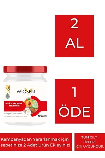 Wiosen Sıkılaştırıcı Selülit Kremi 190 ml