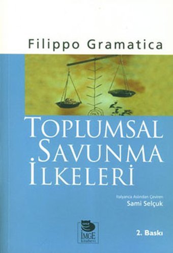 Toplumsal Savunma İlkeleri Filippo Gramatica İmge Kitabevi