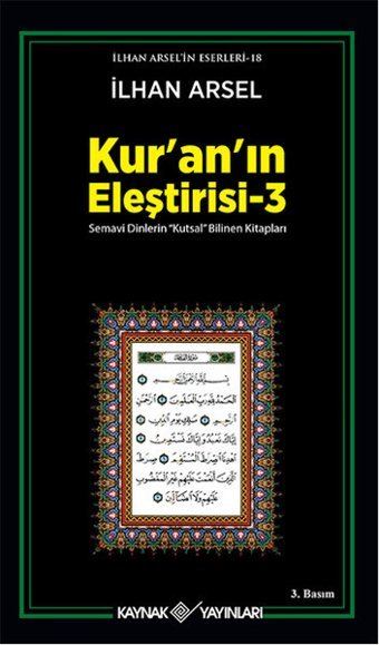 Kuranın Eleştirisi 3 İlhan Arsel Kaynak Yayınları