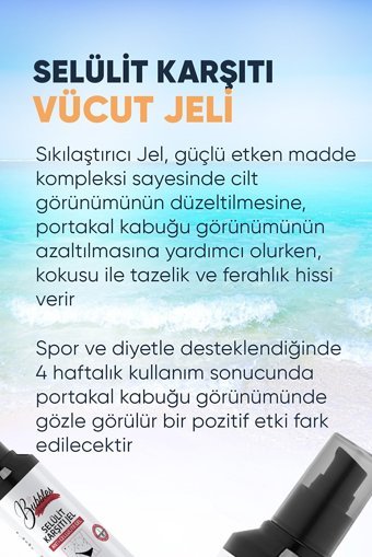 Bubbles Sıkılaştırıcı Selülit Jeli 250 ml