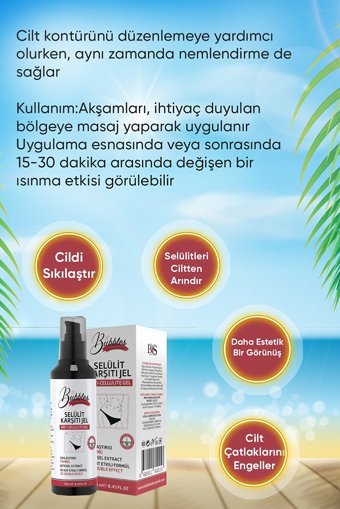 Bubbles Sıkılaştırıcı Selülit Jeli 250 ml