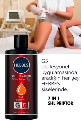 Hebbes Sıkılaştırıcı Selülit Yağı 500 ml