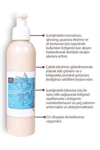 Ru Cosmetic Sıkılaştırıcı Selülit Jeli 190 ml