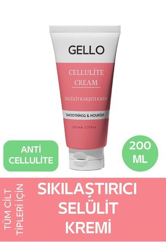 Gello Sıkılaştırıcı Selülit Kremi 200 ml