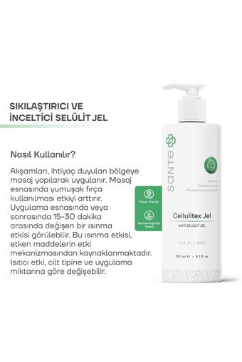 Santeplus Sıkılaştırıcı Selülit Jeli 150 ml