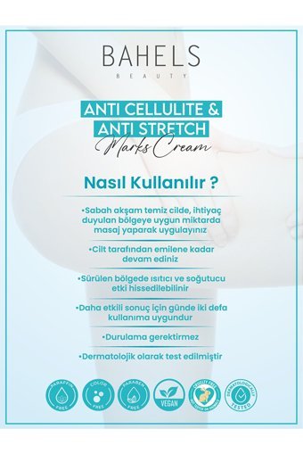 Bahels Cosmetic Sıkılaştırıcı Selülit Jeli 180 ml