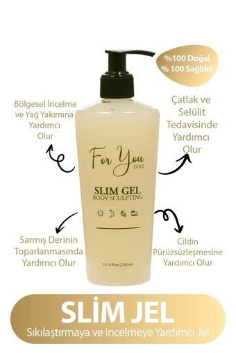 For You Gold Sıkılaştırıcı Selülit Jeli 250 ml