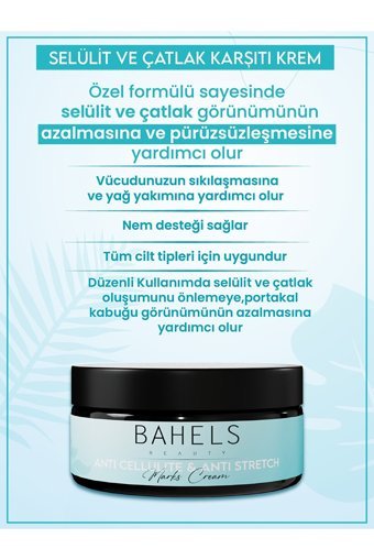 Bahels Cosmetic Sıkılaştırıcı Selülit Kremi 180 ml