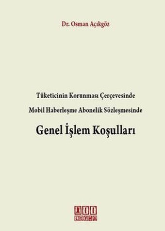 Genel İşlem Koşulları Osman Açıkgöz On İki Levha Yayıncılık