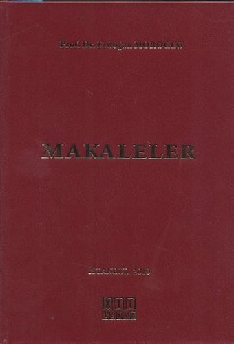 Makaleler Erdoğan Moroğlu On İki Levha Yayıncılık