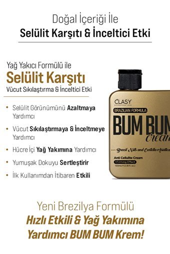Clasy Selülit Kremi 100 ml