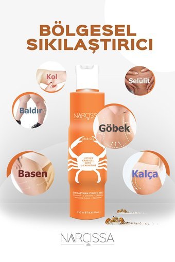 Narcissa Sıkılaştırıcı Selülit Jeli 2x250 ml