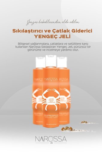 Narcissa Sıkılaştırıcı Selülit Jeli 2x250 ml