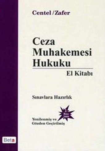 Ceza Muhakemesi Hukuku El Kitabı Kolektif Beta Yayınları