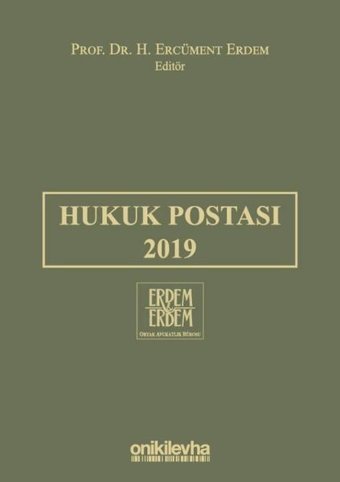 Hukuk Postası 2019 H. Ercüment Erdem On İki Levha Yayıncılık