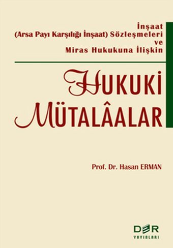 Hukuki Mütalaalar Hasan Erman Der Yayınları