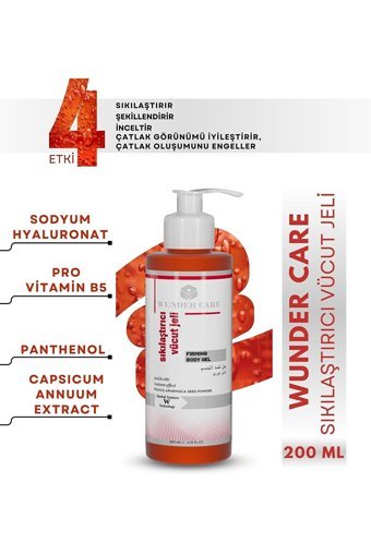Wundercare Sıkılaştırıcı Selülit Jeli 200 ml