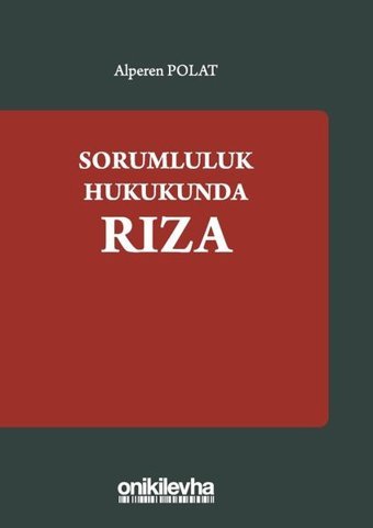 Sorumluluk Hukukunda Rıza Alperen Polat On İki Levha Yayıncılık