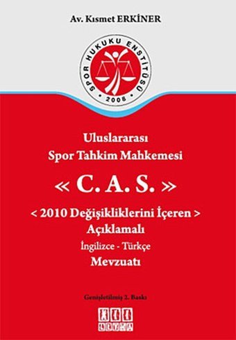 Uluslararası Spor Tahkim Mahkemesi C.A.S. Kısmet Erkiner On İki Levha Yayıncılık