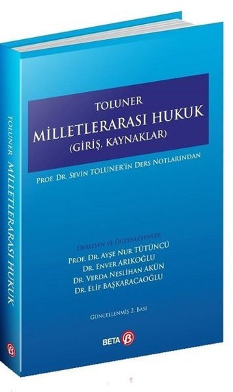 Toluner Milletlerarası Hukuk Kolektif Beta Yayınları