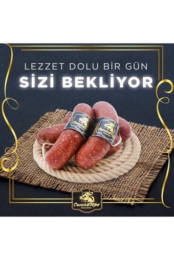 Çamlıktepe Acısız Dana Sucuğu Parmak 1 kg