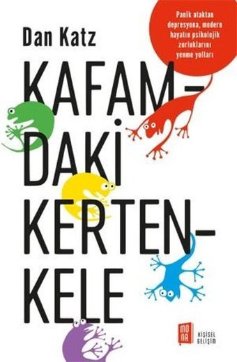Kafamdaki Kertenkele-Renkli Basım Dan Katz Mona