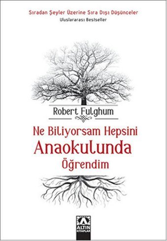 Ne Biliyorsam Hepsini Anaokulunda Öğrendim Robert Fulghum Altın Kitaplar