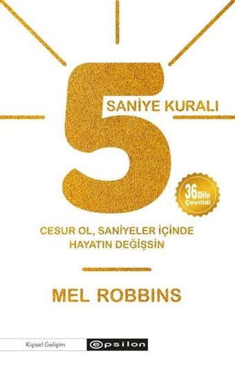 5 Saniye Kuralı Mel Robbins Epsilon Yayınevi