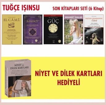 Tuğçe Işınsu Son Kitaplar Seti - 5 Kitap Takım - Niyet ve Dilek Kartları Hediyeli Tuğçe Işınsu Feniks Kitap
