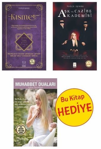 Kısmet - Aşk ve Cazibe Akademisi Seti - 2 Kitap Takım - Hediye: Muhabbet Duaları Tuğçe Işınsu Feniks Kitap