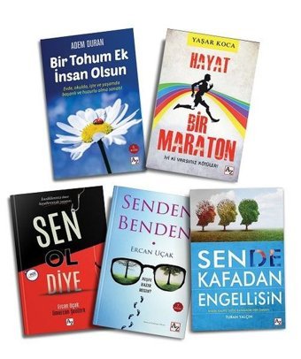 Kişisel Gelişim Sen Seti - 5 Kitap Takım Kolektif Az Kitap