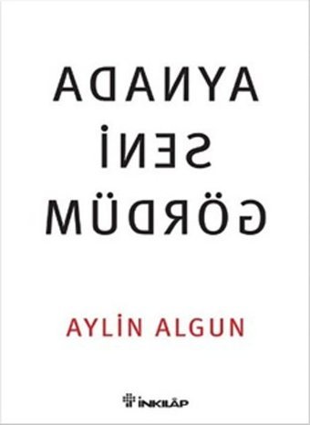 Aynada Seni Gördüm Aylin Algun İnkılap Kitabevi