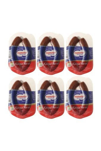 Cumhuriyet Acısız Dana Sucuğu Kangal 6x220 gr