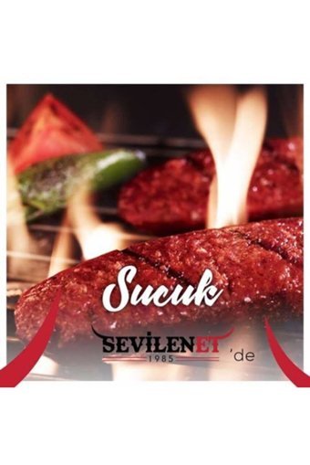 Sevilen Et Acısız Kasap Dana Sucuğu Kangal 2 kg