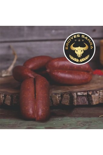 Erciyes Sahra Acısız Dana Sucuğu Parmak 4 kg