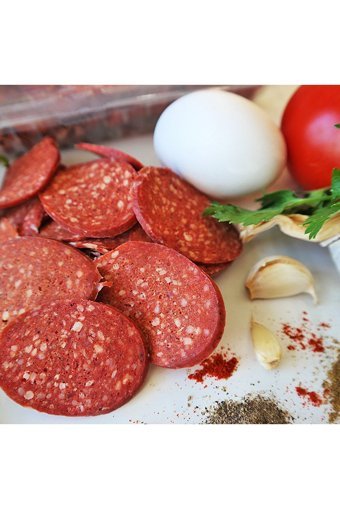 Ertaş Damak Isıl İşlem Görmüş Acısız Piliç Sucuğu Dilim 2x500 gr