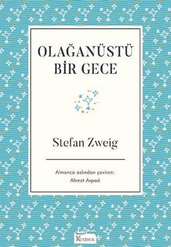 Olağanüstü Bir Gece-Bez Ciltli Stefan Zweig Koridor Yayıncılık