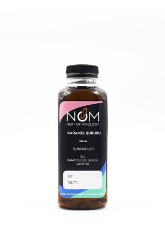 Next Of Karamel Aromalı Kahve Şurubu 500 ml