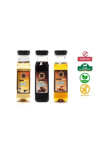 Esperado Vanilya Çikolata Karamel Aromalı Kahve Şurubu 3x250 ml