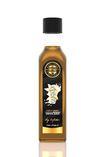 By Tüfekçi Karamel Fındık Vanilya Çikolata Aromalı Kahve Şurubu 4x60 ml