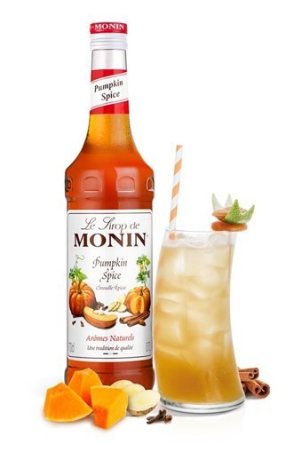 Monin Balkabağı Aromalı Kahve Şurubu 700 ml