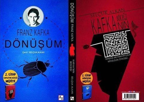 Dönüşüm-Kafka'nın Böceği 2 Kitap Takım Franz Kafka Az Kitap