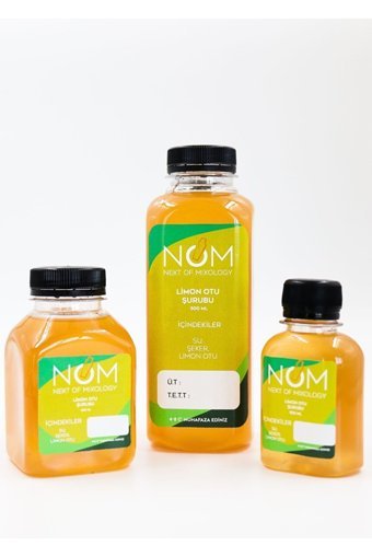 Next Of Limon Otu Aromalı Kahve Şurubu 500 ml