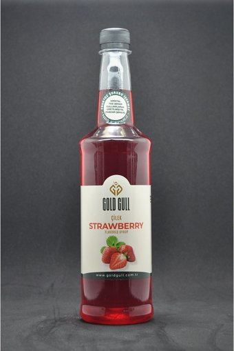 Gold Gull Çilek Aromalı Kahve Şurubu 700 ml
