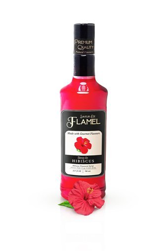Flamel Hibiscus Aromalı Kahve Şurubu 700 ml