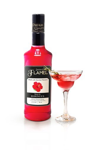Flamel Hibiscus Aromalı Kahve Şurubu 700 ml