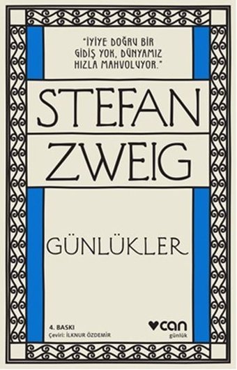 Günlükler Stefan Zweig Can Yayınları